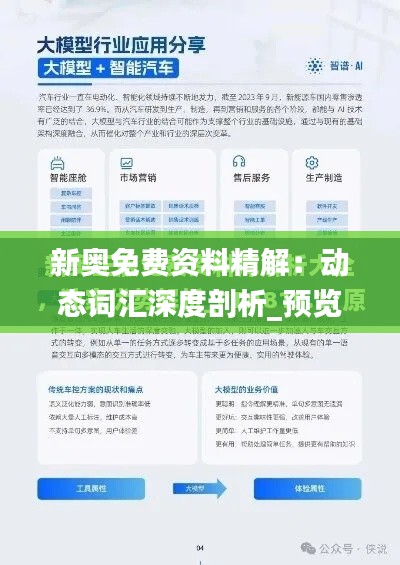 新奥免费资料精解：动态词汇深度剖析_预览版BAQ97.03