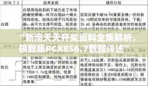 “新澳天天开奖资料全集解析，极致版PCX856.7数据详述”