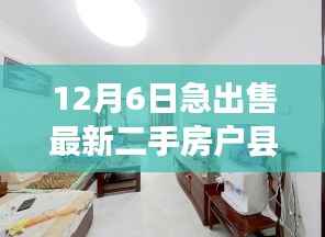 最新户县二手房急售全攻略,初学者与进阶用户必看,12月6日最新房源交易指南