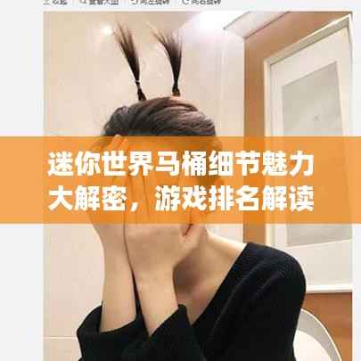 迷你世界马桶细节魅力大解密,游戏排名解读!