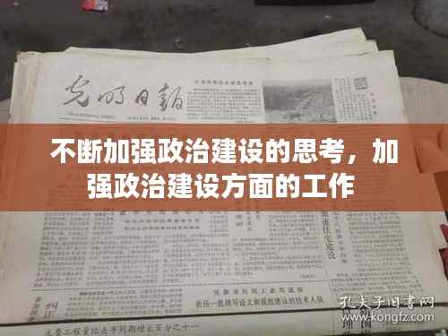 不断加强政治建设的思考,加强政治建设方面的工作