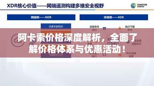 阿卡索价格深度解析,全面了解价格体系与优惠活动!